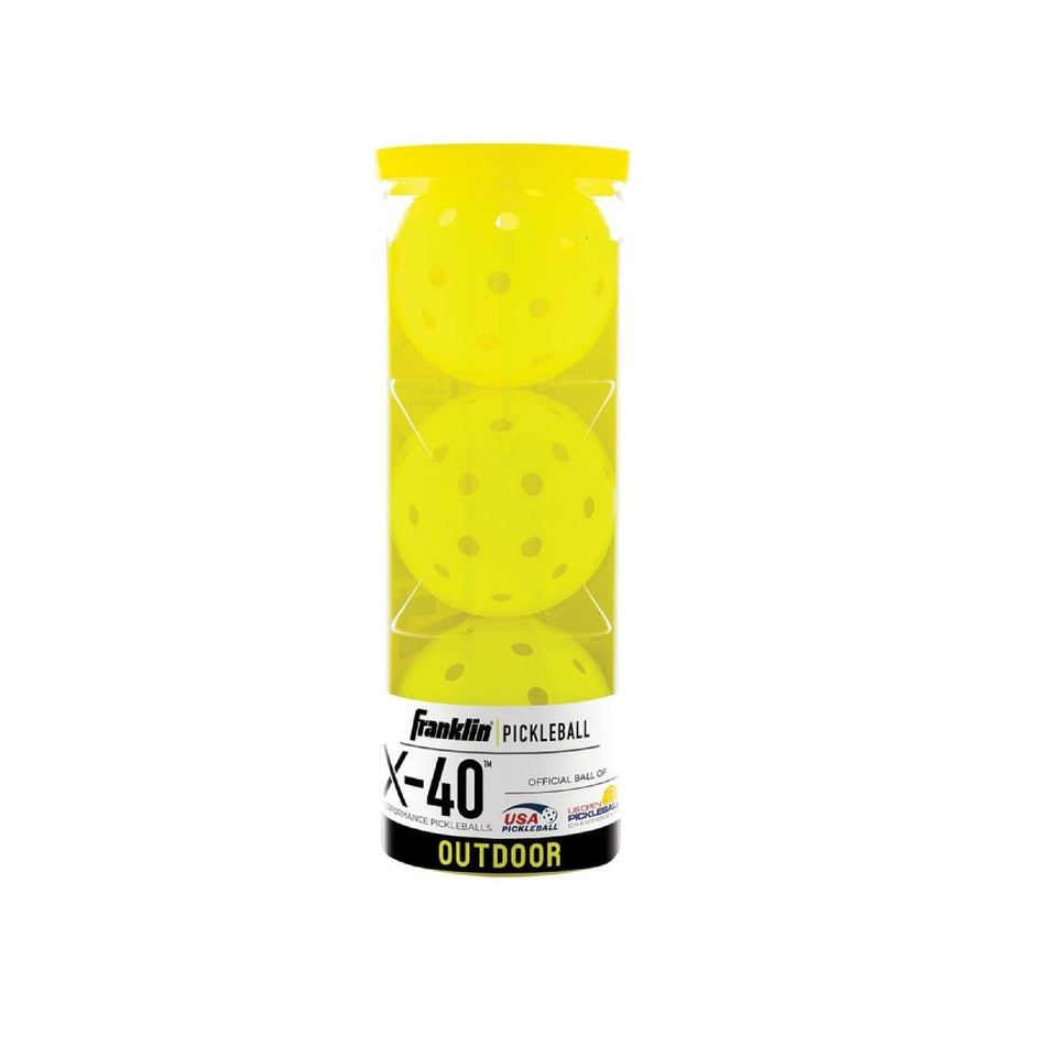 Franklin Outdoor X-40 Pickleball (Pack of 3)