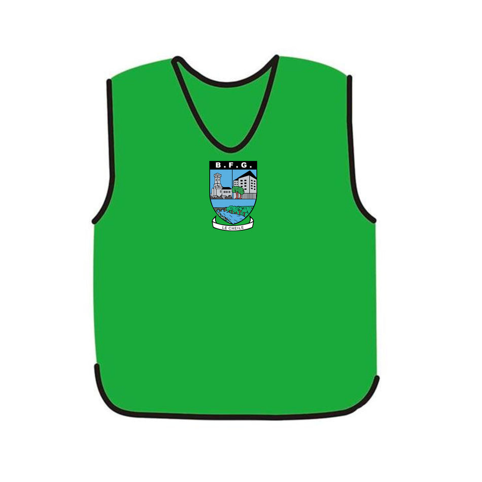 Crested Training Bib Green (Pack of 20)