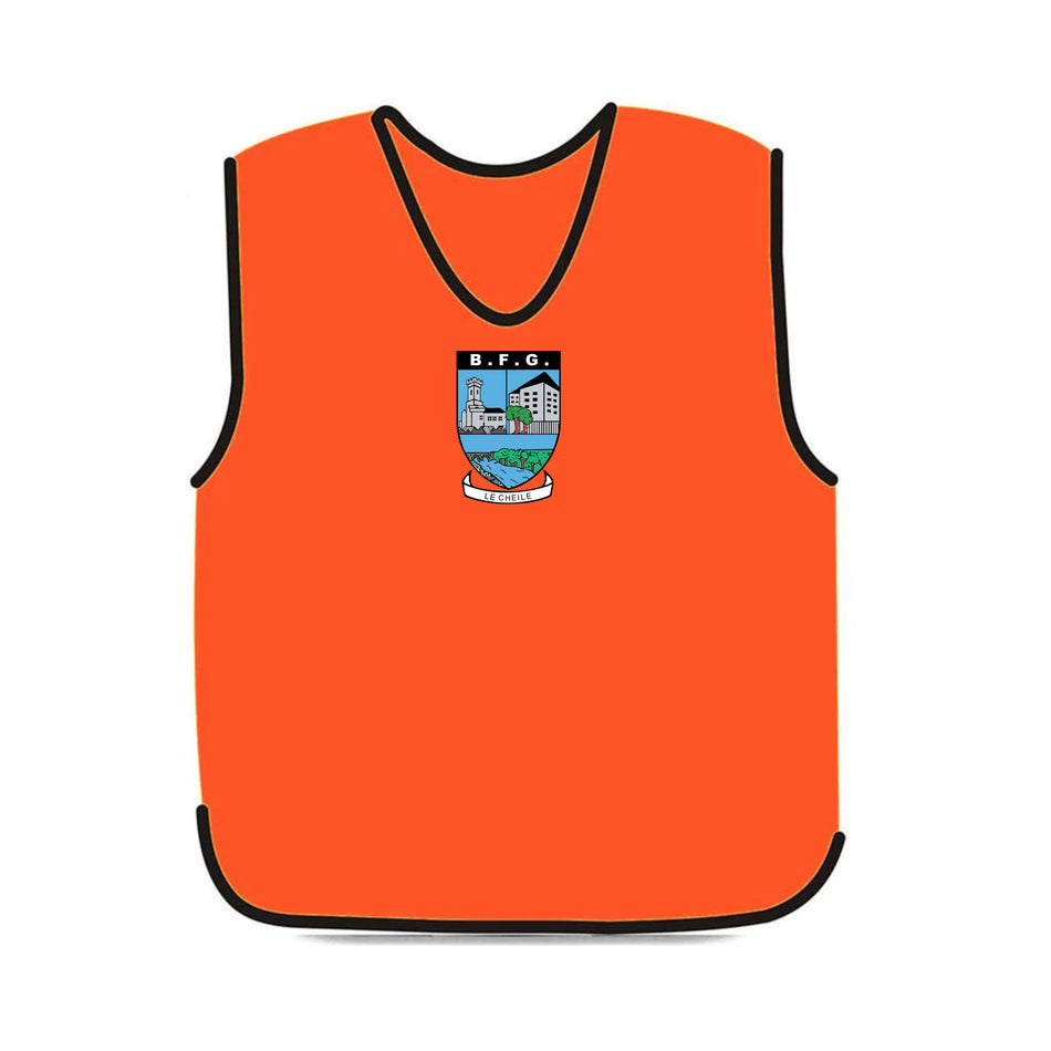 Crested Training Bib Orange (Pack of 20)