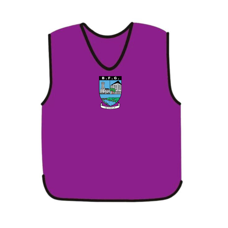Crested Training Bib Purple (Pack of 20)